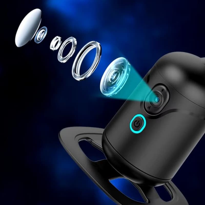 Lentille de Gimbal Q7 Noir - Stabilisateur pour Smartphone