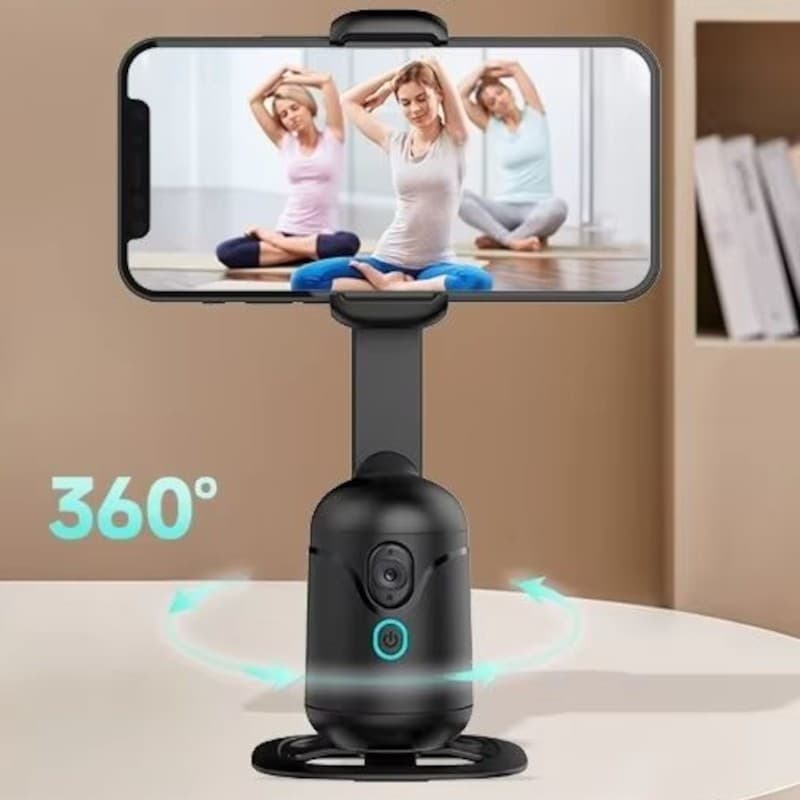 360º de Gimbal Q7 Noir - Stabilisateur pour Smartphone