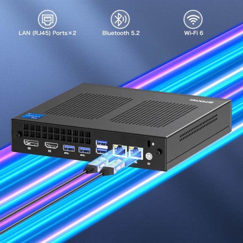 GMKtec NucBox M4 Intel i9-11900H/32GB/1TB SSD/Windows 11 Pro Negro - Mini PC - Ítem4