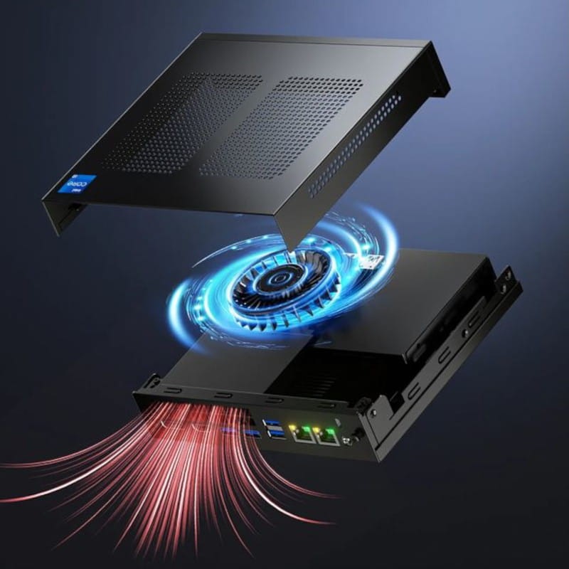 GMKtec NucBox M4 Intel i9-11900H/32GB/1TB SSD/Windows 11 Pro Negro - Mini PC - Ítem6