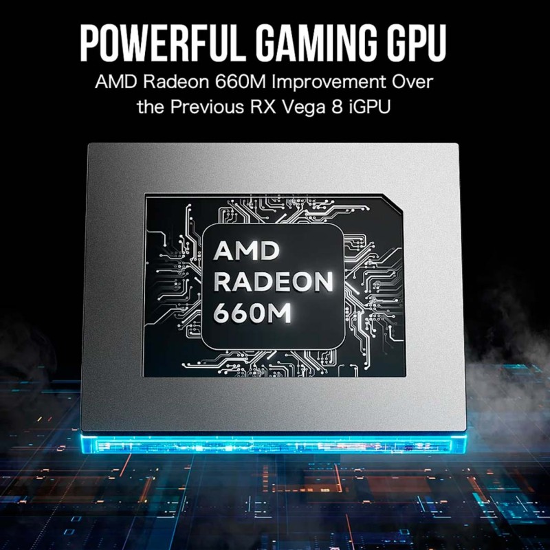 GMKtec M6 AMD Ryzen 5 6600H 16GB DDR5/512GB SSD/Windows 11 Pro - Mini PC - Item4