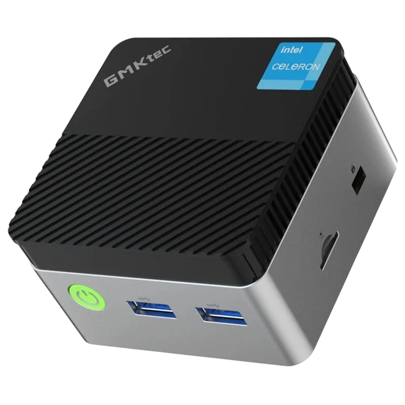 GMKtec Nucbox G5 - Intel N97 - 12GB DDR5 - 256GB SSD - W11 Pro - Preto