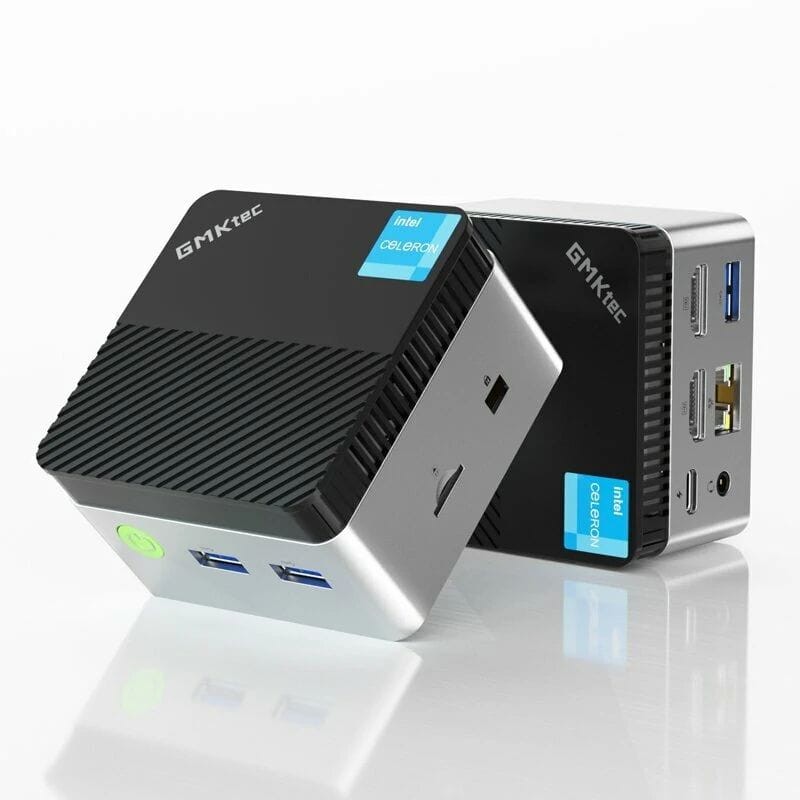GMKtec Nucbox G5 Intel N97/12GB RAM/Sem SSD Preto - Mini PC pequeno - Item4