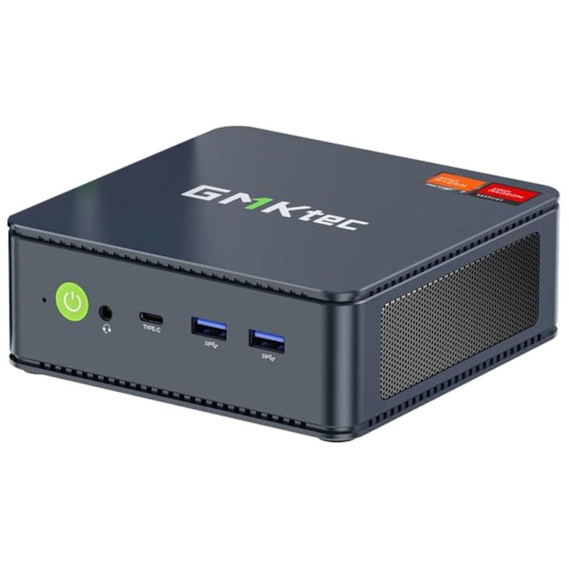 GMKtec NucBox K6 Ryzen 7 7840HS/Sem RAM/Sem SSD Cinzento - Mini PC - Item