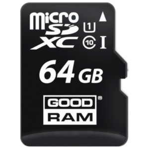 Cartão de memória GoodRAM MicroSDXC 64 GB UHS-I + Adaptador