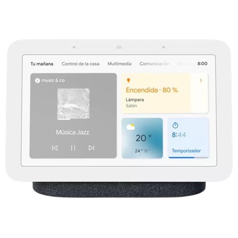 Google Nest Hub 2Gen Negro Carbón - Ítem1
