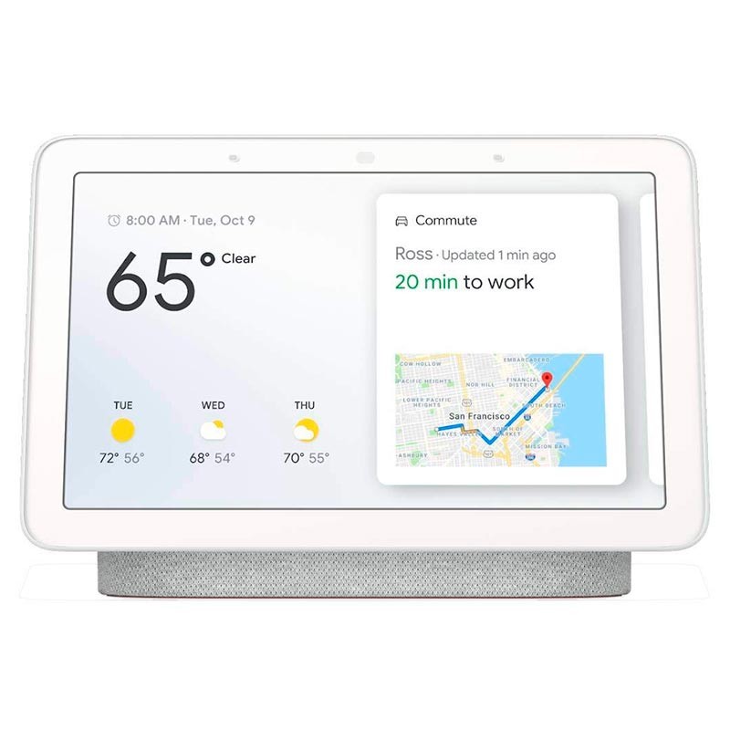 Google Nest Hub Blanco Tiza - Asistente Smart Home - Ítem2