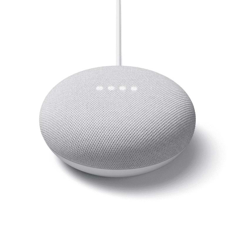 Google Nest Mini Chalk White Smart Speaker