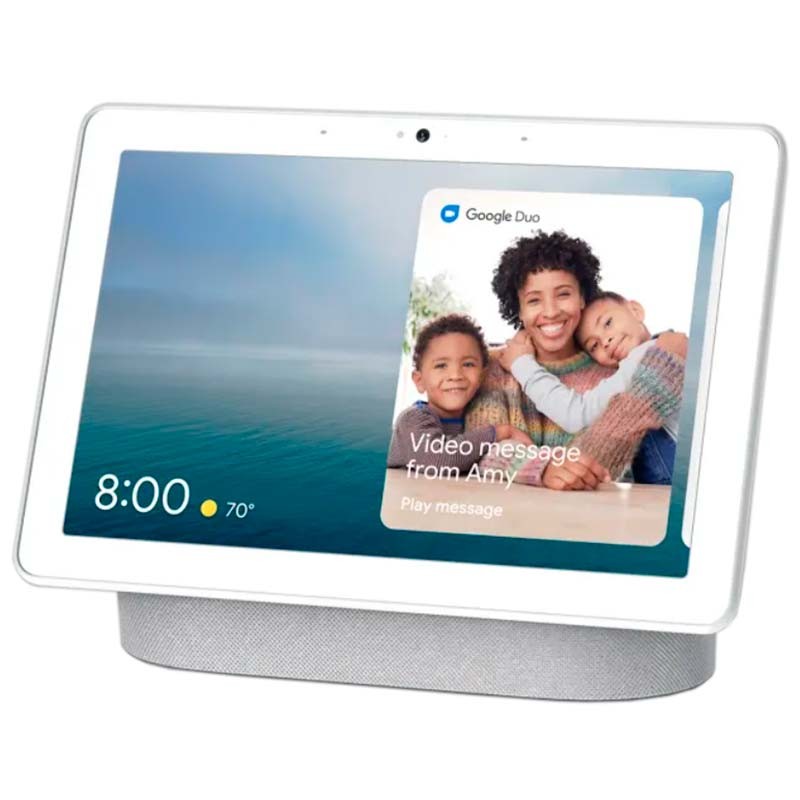 Asistente Smart Home Google Nest Hub Max Blanco Tiza - Ítem