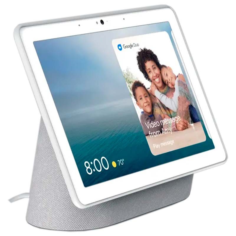 Asistente Smart Home Google Nest Hub Max Blanco Tiza - Ítem1