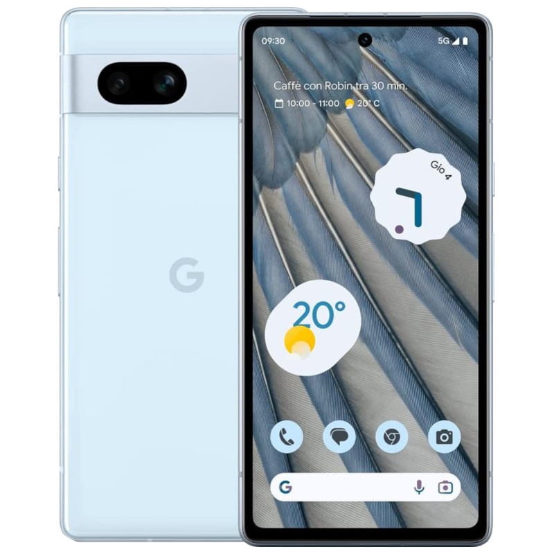 Google Pixel 7a 5G 8 Go/128 Go Bleu Clair - Téléphone portable - Ítem