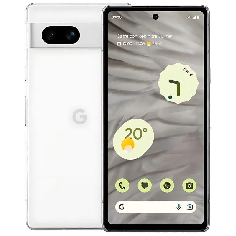 Google Pixel 7a 5G 8GB/128GB Nieve Renovado - Estado Excelente - Ítem