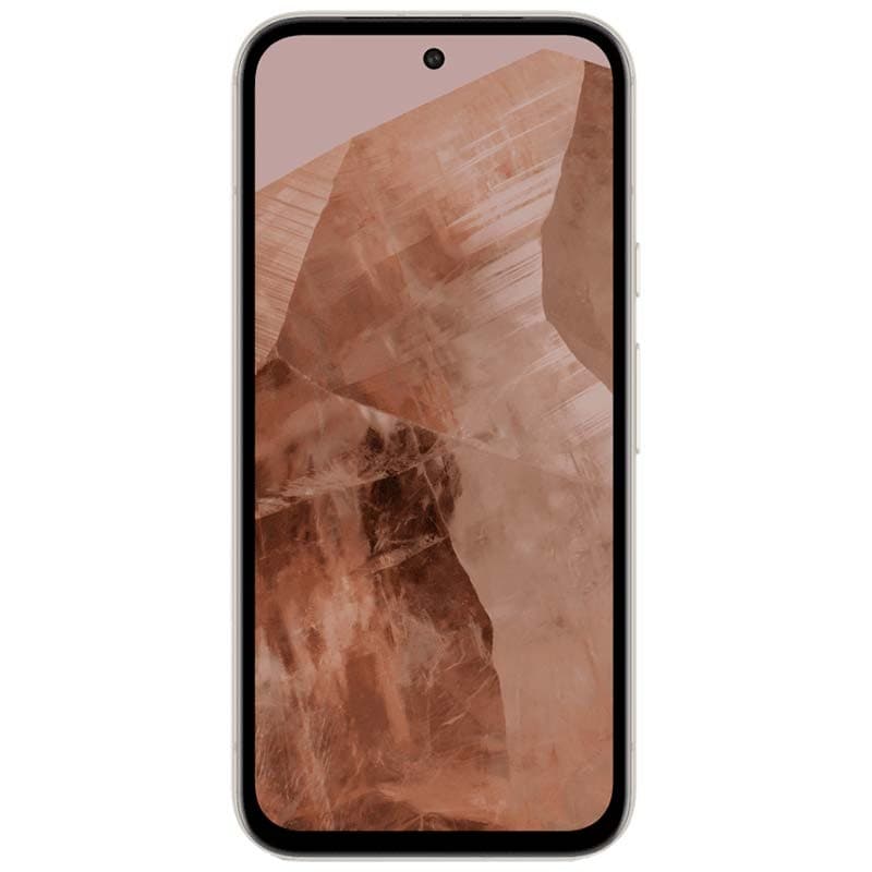 Google Pixel 8a 5G 8 Go/128 Go Porcelaine Téléphone portable renouvelé - Excellent état Vue de face