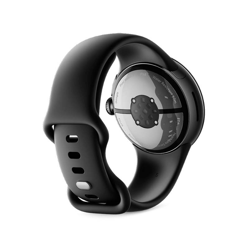 Google Pixel Watch 2 - Boîtier en aluminium noir - Bracelet sport