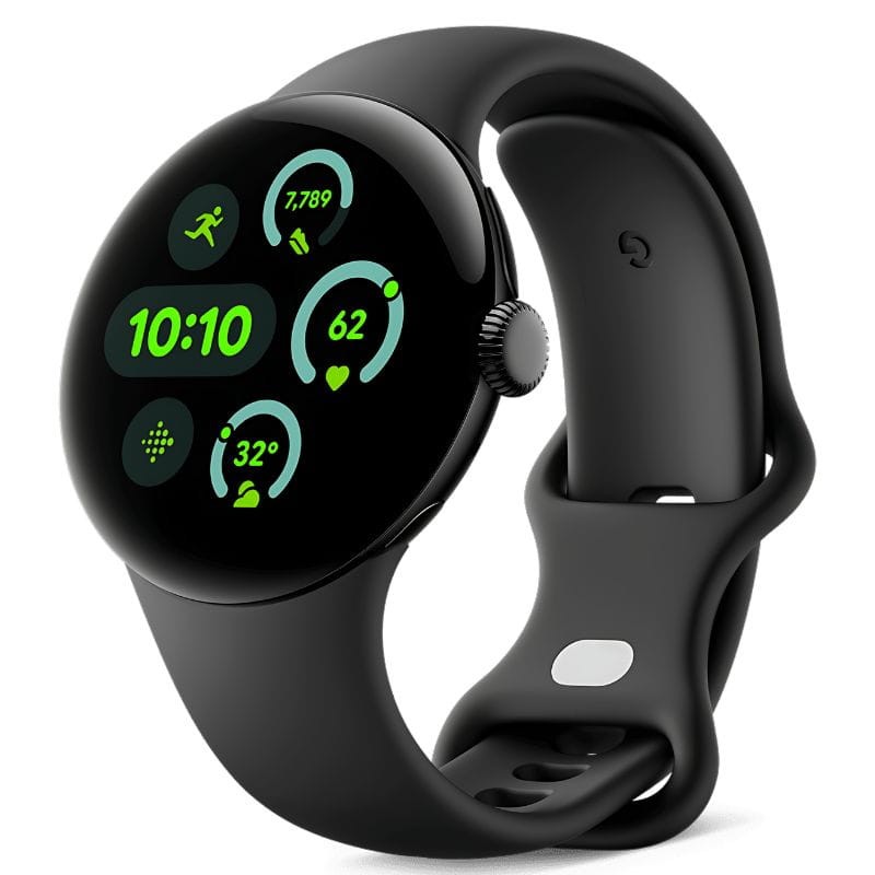 Google Pixel Watch 3 41mm Wi-Fi Negro con Correa Obsidiana - Ítem