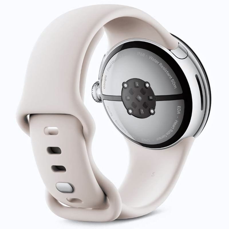 Google Pixel Watch 3 41mm 4G LTE Prateado com Bracelete Porcelana - Item1