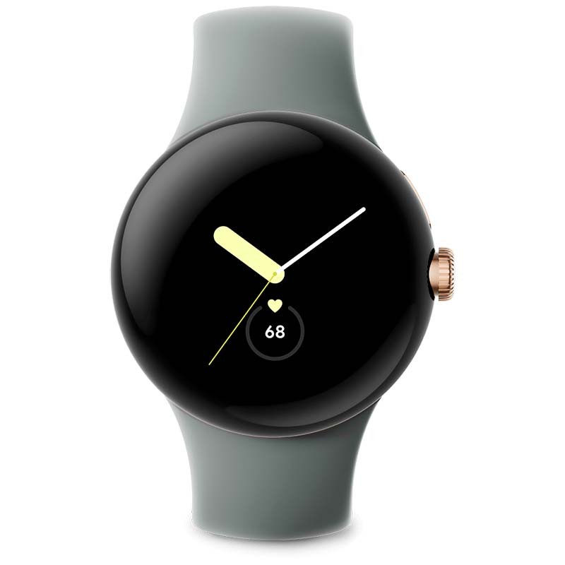 Google Pixel Watch Wi-Fi Dourado com Bracelete Avelã - Item