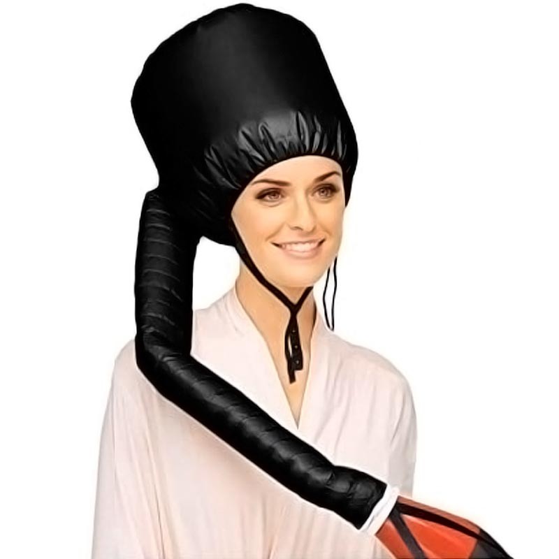 Gorro Térmico para Secador de Pelo Negro - Ítem