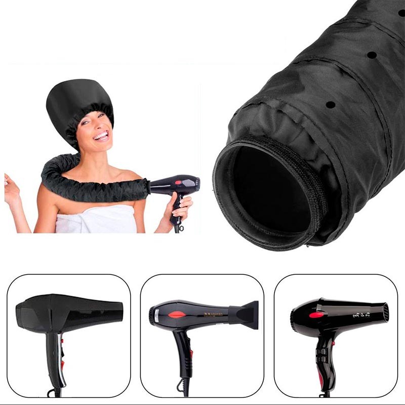 Gorro Térmico para Secador de Pelo Negro - Ítem4