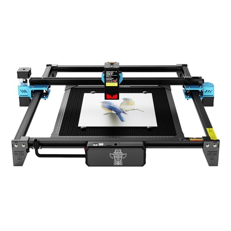 Graveur Laser Two Trees TTS 20 Pro Noir avec puissance de 20W et vitesse de 30000 mm/min