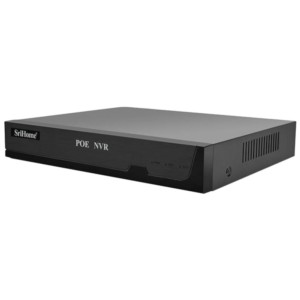 Gravador de Vídeo Sricam NVS005 8 Portas PoE NVR Preto