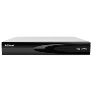 Enregistreur vidéo Sricam NVS006 16 ports PoE NVR Noir