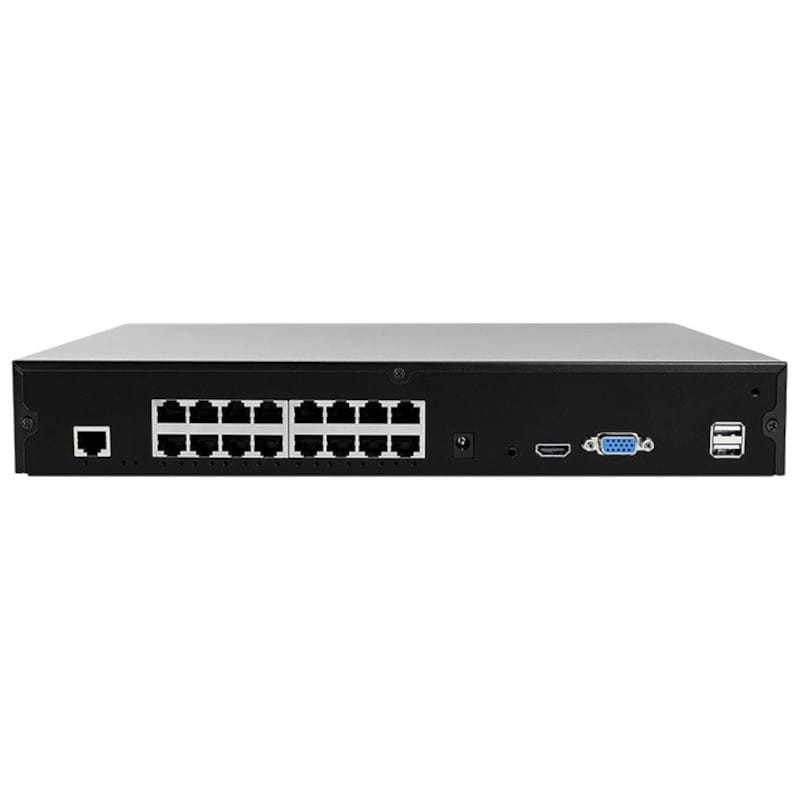 Enregistreur vidéo Sricam NVS006 16 ports PoE NVR Noir - Ítem1