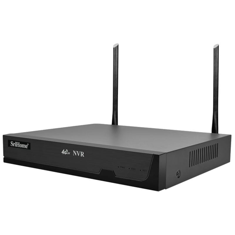 Gravador de vídeo Sricam NVS007 16CH 4G NVR Preto - Item