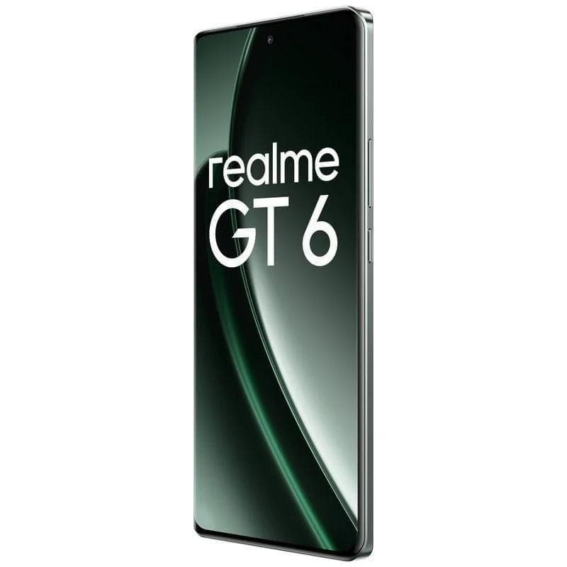 Realme GT6 8GB/256GB Verde - Teléfono móvil imagen de la pantalla lateral izquierdo
