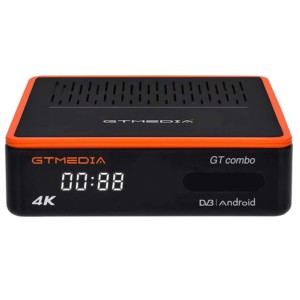 GTMedia Combo 4K Android 9.0 - Receptor Satélite