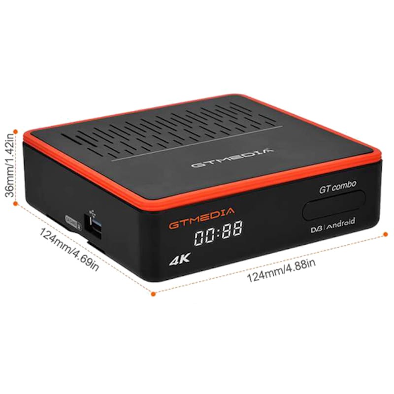 GTMedia Combo 4K Android 9.0 - Receptor de satélite - Item5