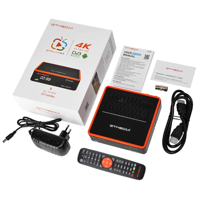 GTMedia Combo 4K Android 9.0 - Receptor de satélite - Item6