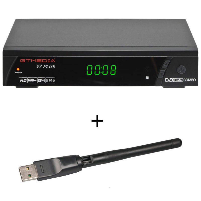 GTMedia Freesat V7 Plus Combo - Receptor Satélite