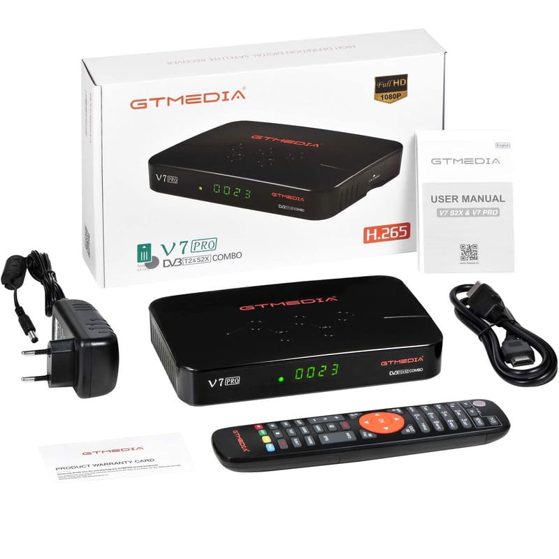 GTMedia Freesat V7 PRO 1080p Wifi - Receptor de satélite - Item8