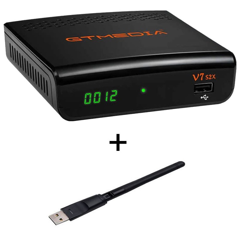 GTMedia Freesat V7 S2X 1080p Wifi - Receptor Satélite