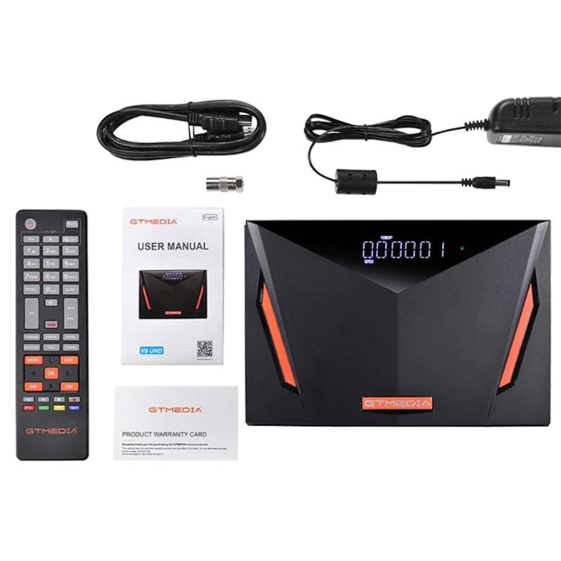 GTMedia Freesat V8 - Calidad 4K - Receptor satélite