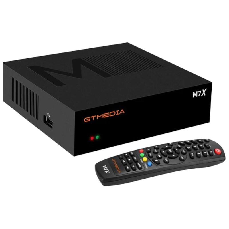 GTMedia M7X DVB-S2 IPTV Wifi Preto - Receptor de Satélite - Item1