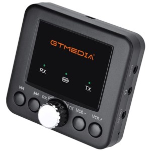 GTMedia RT05 Bluetooth Negro - Transmisor/Receptor Audio