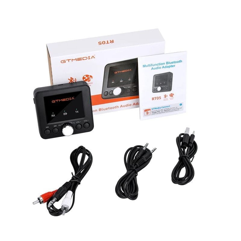 GTMedia RT05 Bluetooth Preto - Transmissor/Receptor de Áudio - Item3
