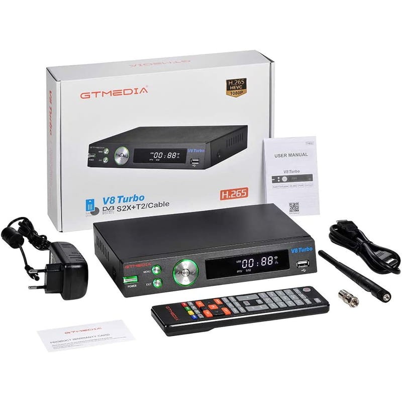 GTMedia V8 Turbo 1080p Wifi TDT - Receptor Satélite - Ítem7