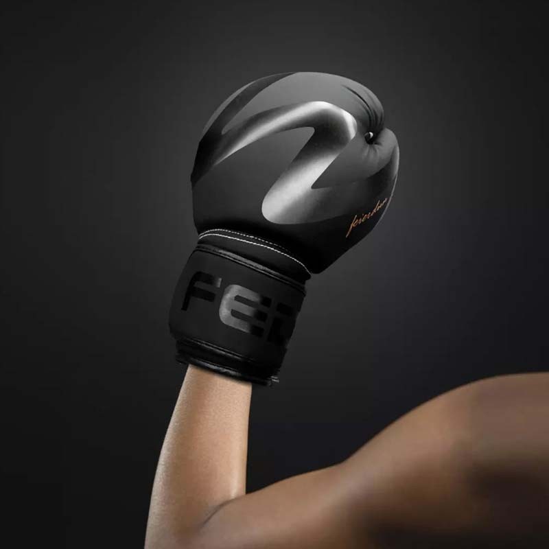 Guantes de Boxeo Xiaomi FED con talla 10 OZ y color negro - Ítem1