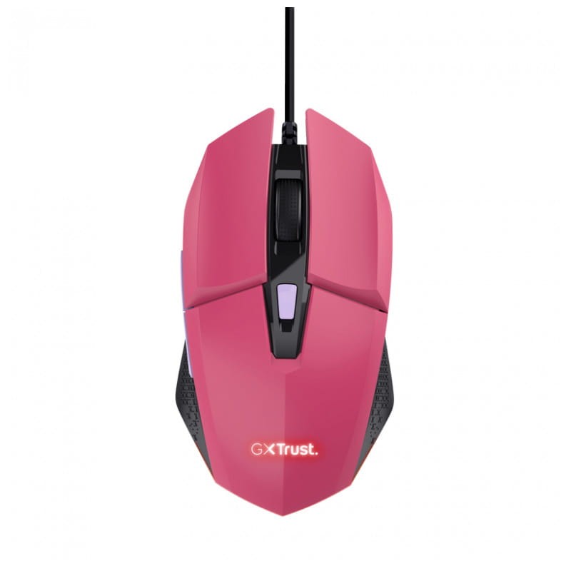 Trust GXT109P FELOX USB Tipo A Rosa - Rato para jogos - 6400 DPI - Item