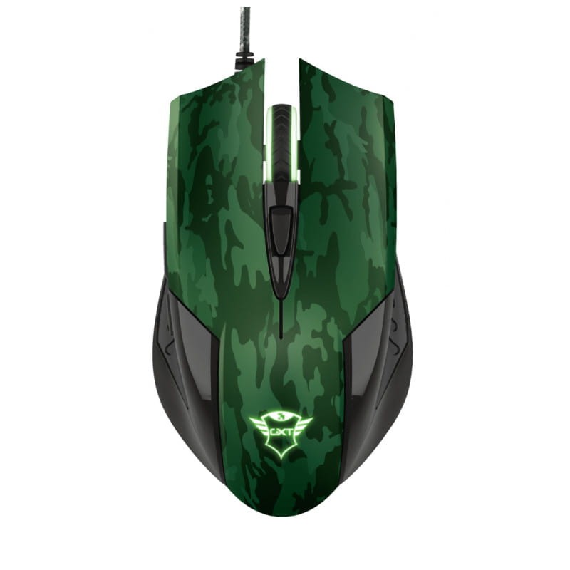 Trust GXT 781 Rixa USB avec Tapis Camouflage - Souris de jeu - 3200 DPI - Ítem1