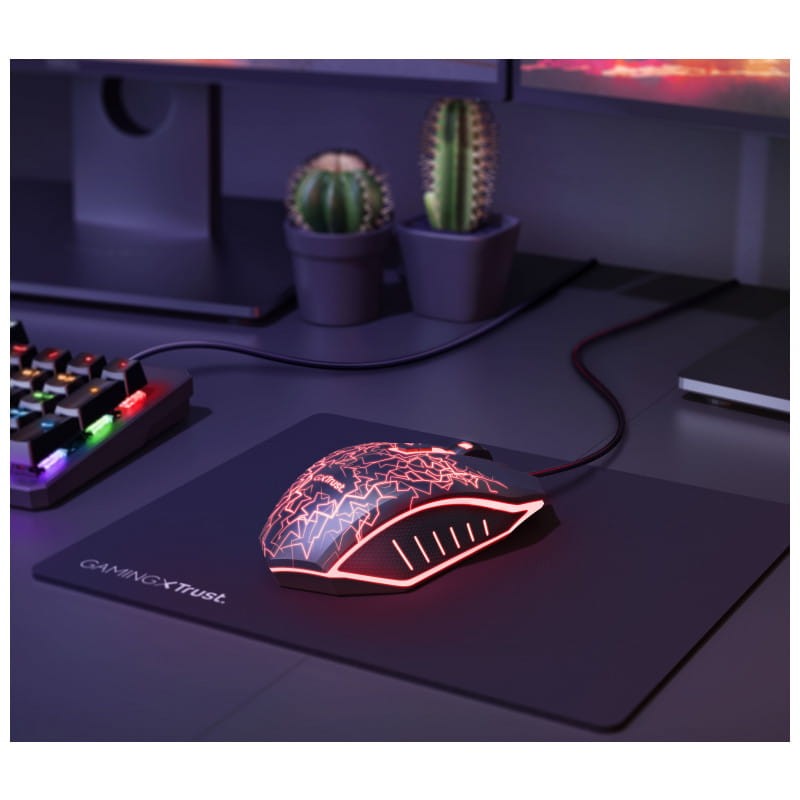 Trust GXT 783X USB avec Tapis Noir - Souris Gaming - 4000 DPI - Ítem4