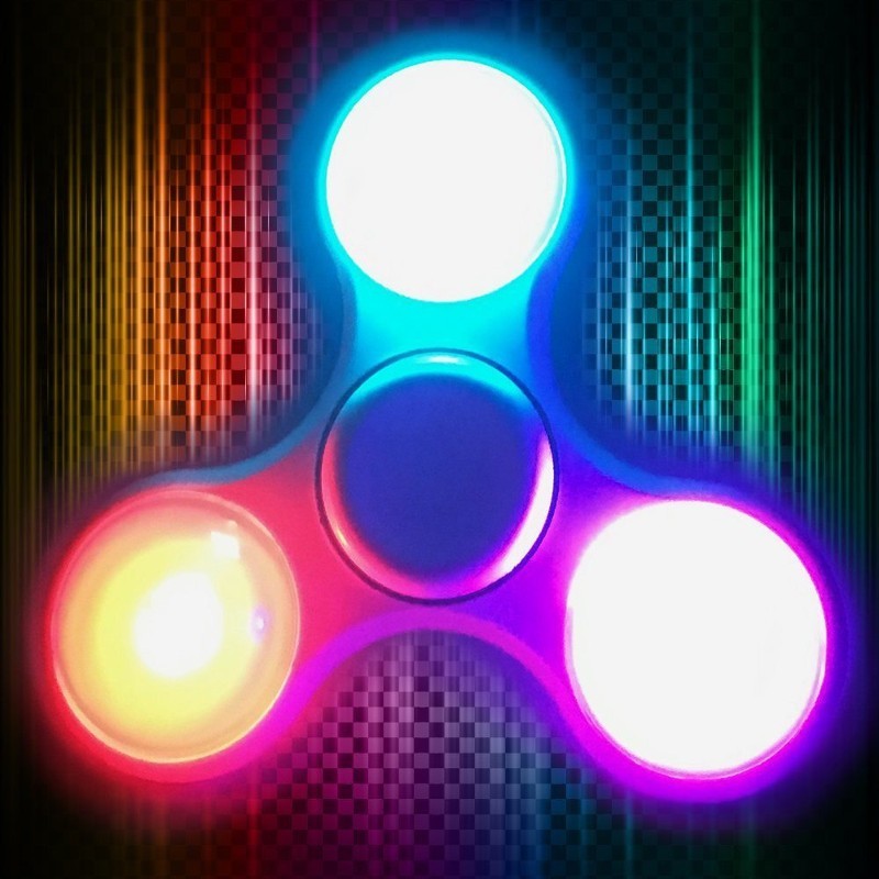 Gyro Fidget Spinner LED