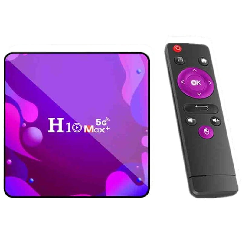 H10 Max+ H313 8 Go/128 Go Android 10 Noir - Android TV - Ítem