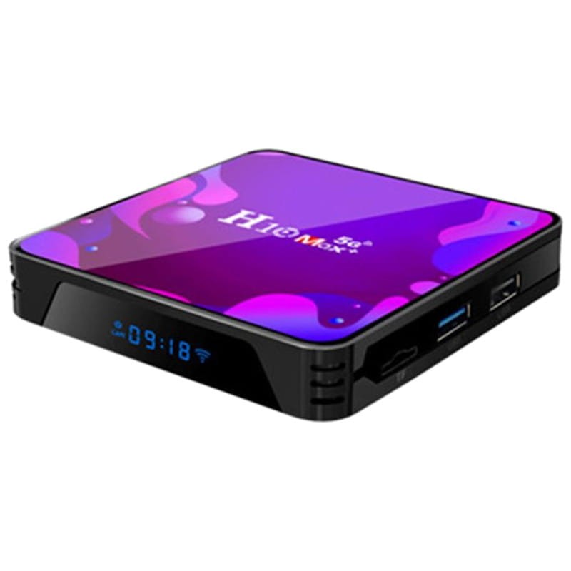 H10 Max+ H313 8 Go/128 Go Android 10 Noir - Android TV - Ítem2