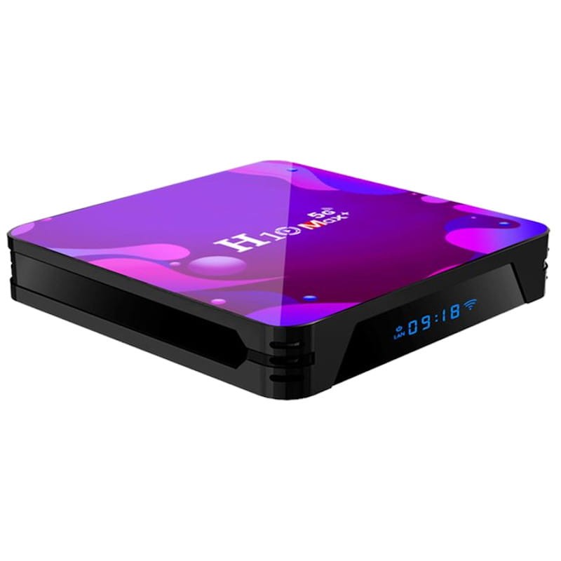 H10 Max+ H313 8 Go/128 Go Android 10 Noir - Android TV - Ítem3