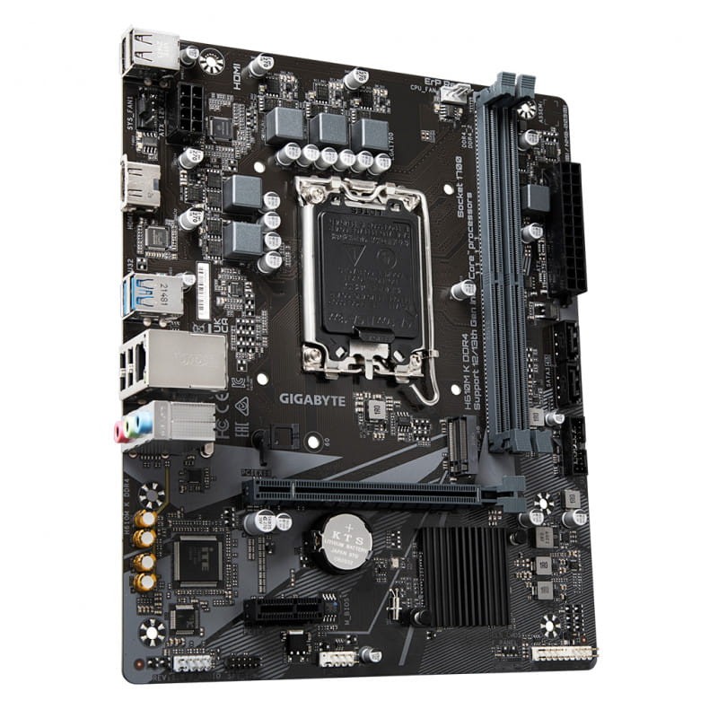 Gigabyte H610M K DDR4 1.0 LGA 1700 micro ATX Gigabit Ethernet - Carte mère - Ítem2