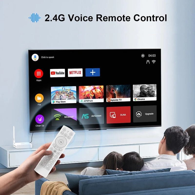 H96 Max M12 S928X 4 Go/64 Go WiFi 6 Blanc - Android TV - Ítem8